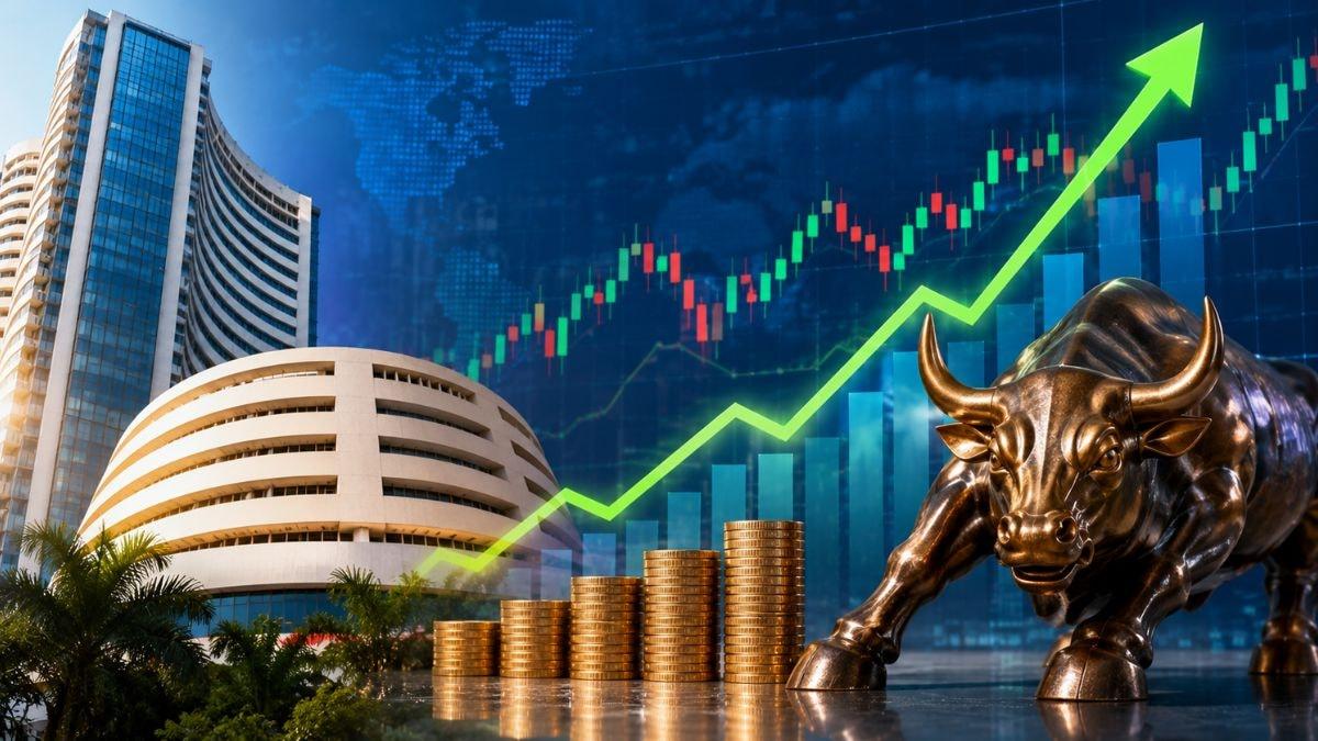 Sensex, Nifty trade higher as investors track US-Iran ceasefire developments..