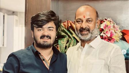 MoS Bandi Sanjay's son Bhageerath to be produced before trial court at Malkajgiri today in POCSO case..