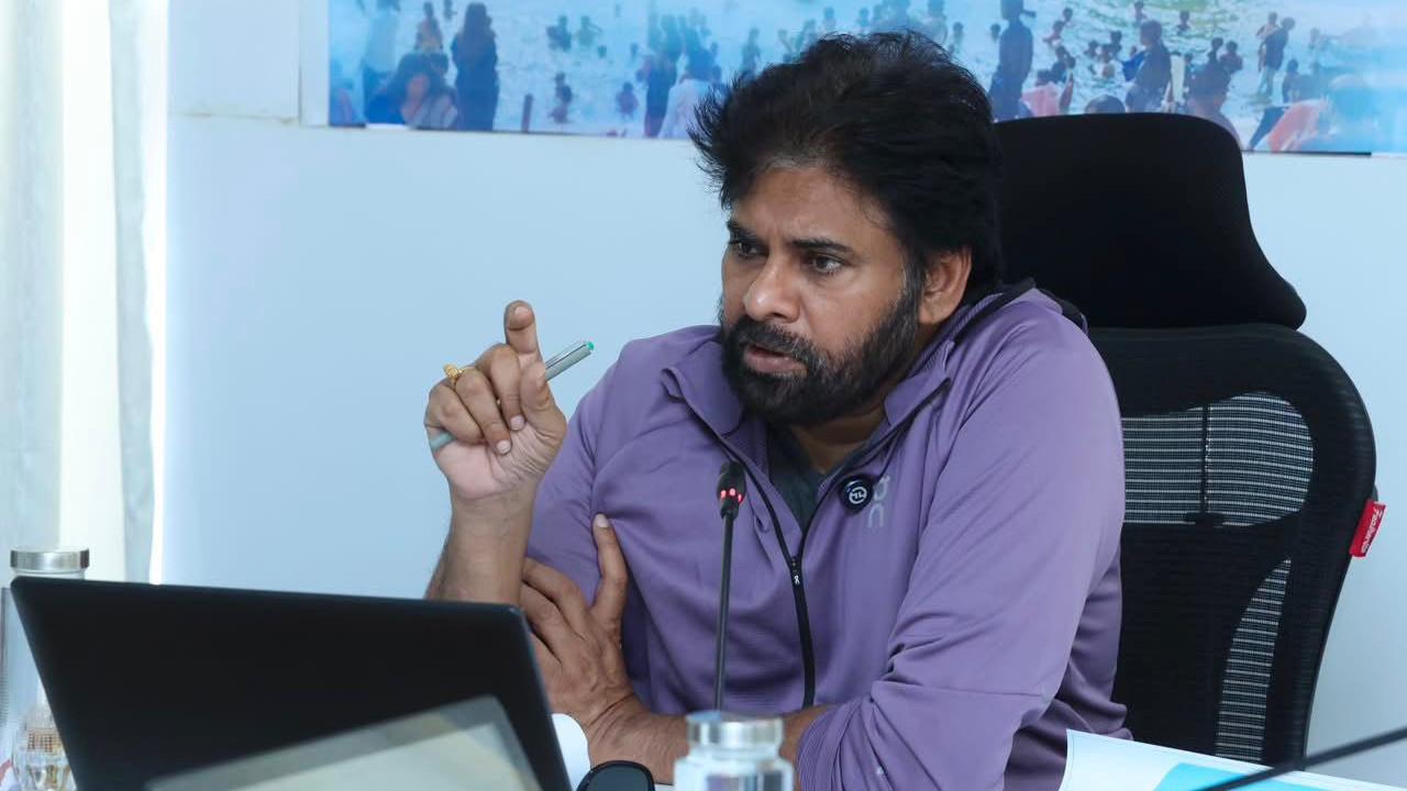 Pawan Kalyan orders continuous inspection to check pollution in Godavari River..