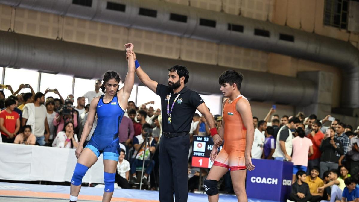 Vinesh Phogat makes winning return at Asian Games selection trial..
