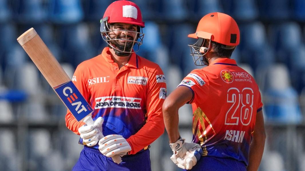 T20 Mumbai League: Shreyas Iyer credits fielding for Mumbai Falcons' victory over MSC Maratha Royals..