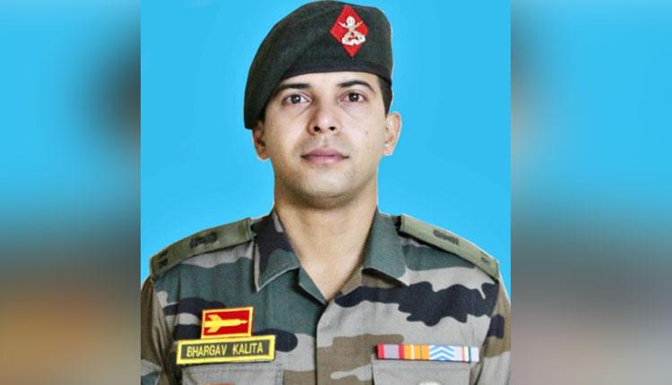 Major Bhargav Kalita gets Shaurya Chakra for gallantry in counter-terrorism operations..