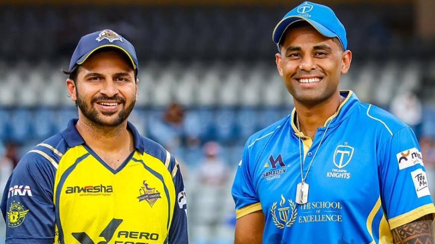 T20 Mumbai: Shardul's Eagle Thane Strikers beat Suryakumar-led Triumphs Knights by 24 runs..