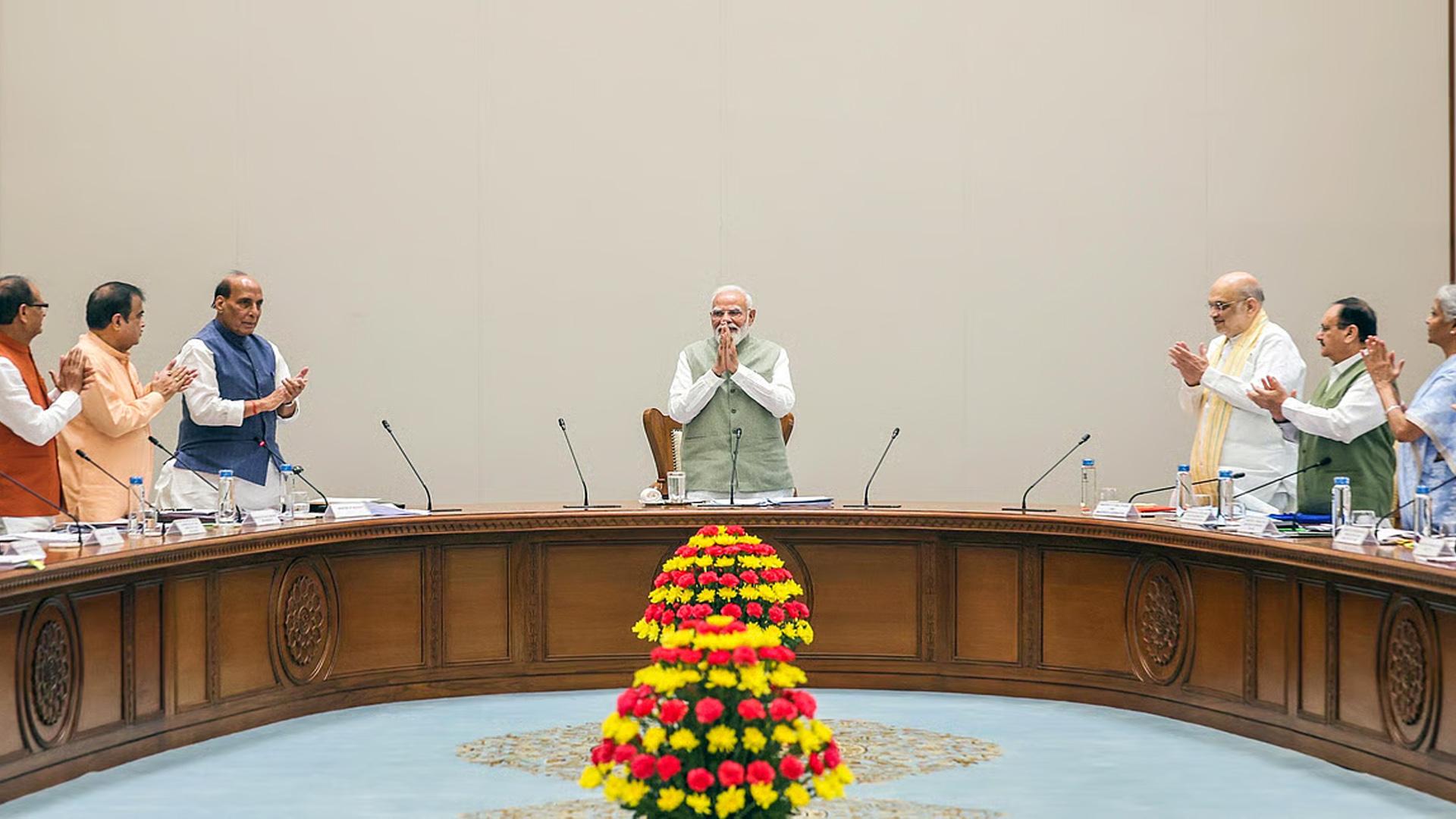 Union Cabinet passes resolution lauding PM Modi for becoming India's longest-serving PM..