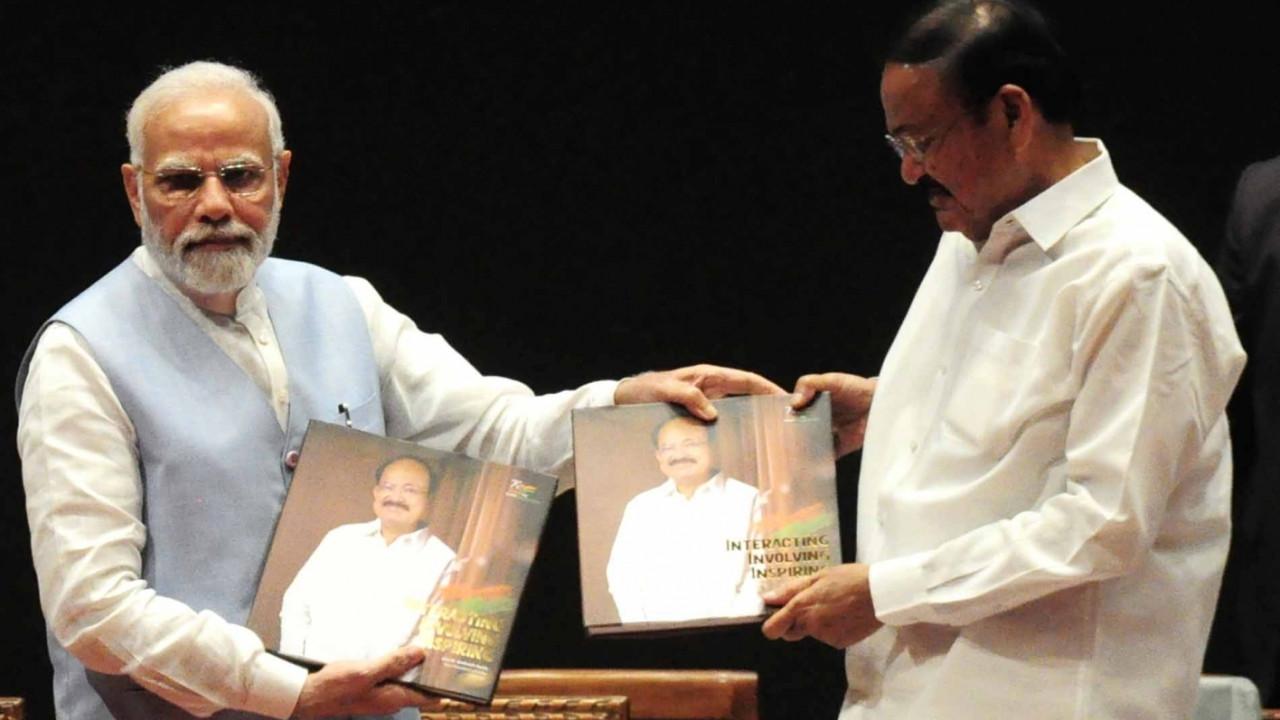 'Man of India's Destiny': Venkaiah Naidu says country safe and secure in PM Modi’s hands..