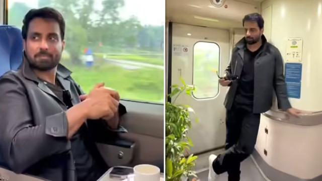 వందే భారత్లో ప్రయాణం.. పాత రోజులు గుర్తుచేసుకుని ఎమోషనల్ అయిన సోనూ సూద్..